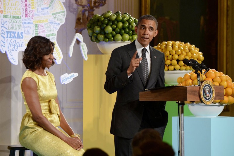 Loat anh ve De nhat phu nhan Michelle Obama-Hinh-9